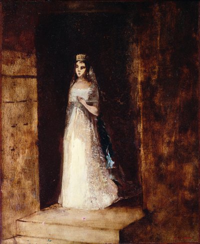 The White Princess by Odilon Redon